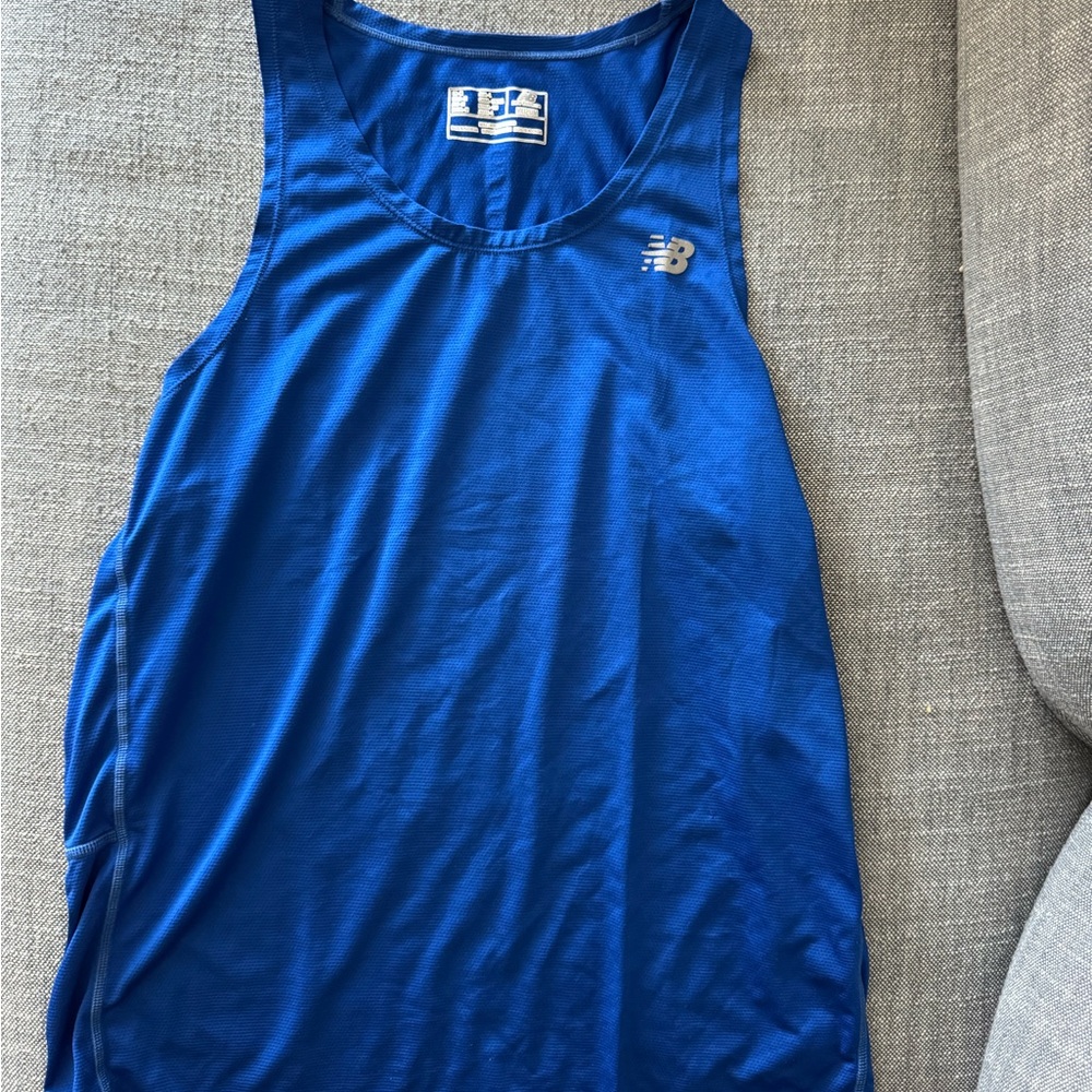 New Balance Vibrant Blue Athletic Tank